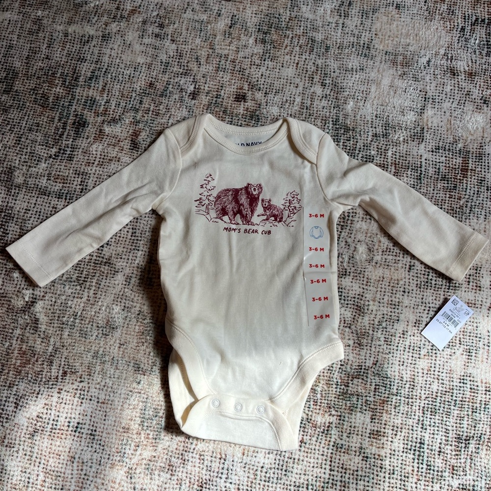 Old Navy Long Sleeve Onesie